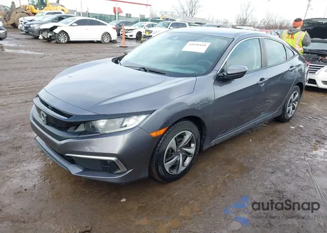 2020 Honda Civic Lx z USA, uszkodzony, nr VIN 19XFC2F69LE022146